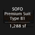 SOFO Premium Suit Type B1 1,288 sf