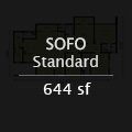 SOFO Standard 644 sf