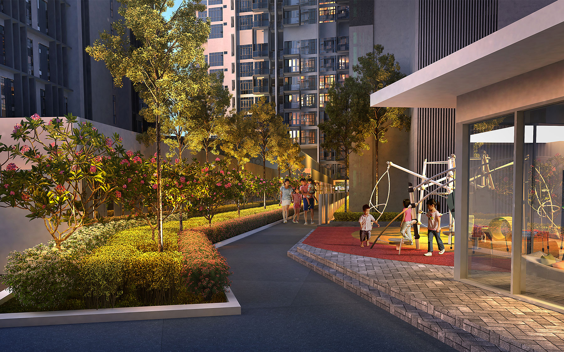 d'Pristine Walkway_Facilities